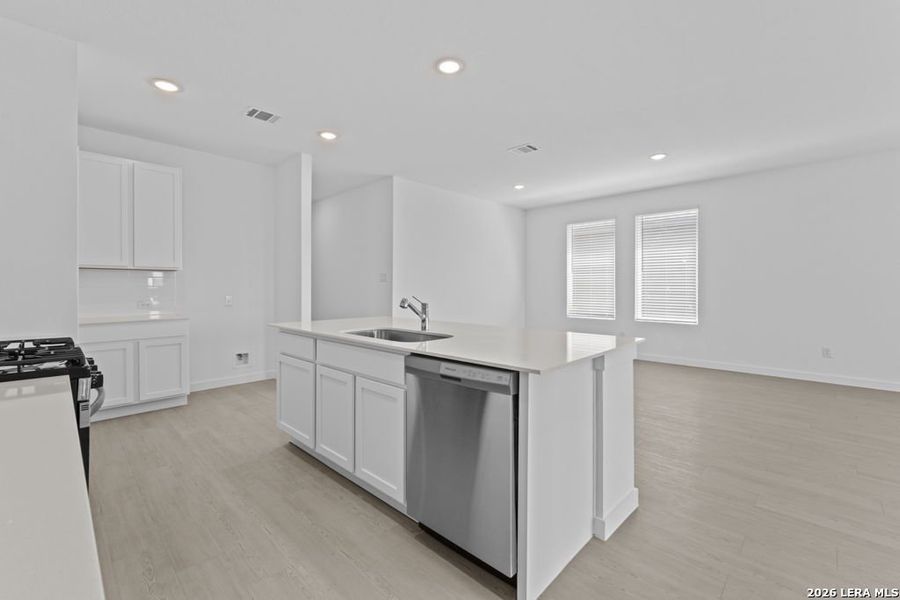 Furnished interior view inside a new home in Espada, San Antonio (Image 10).