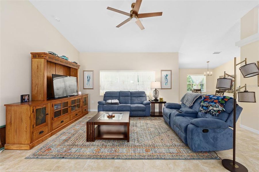 Furnished interior view inside a new home in Rainbow Springs, Dunnellon (Image 25).