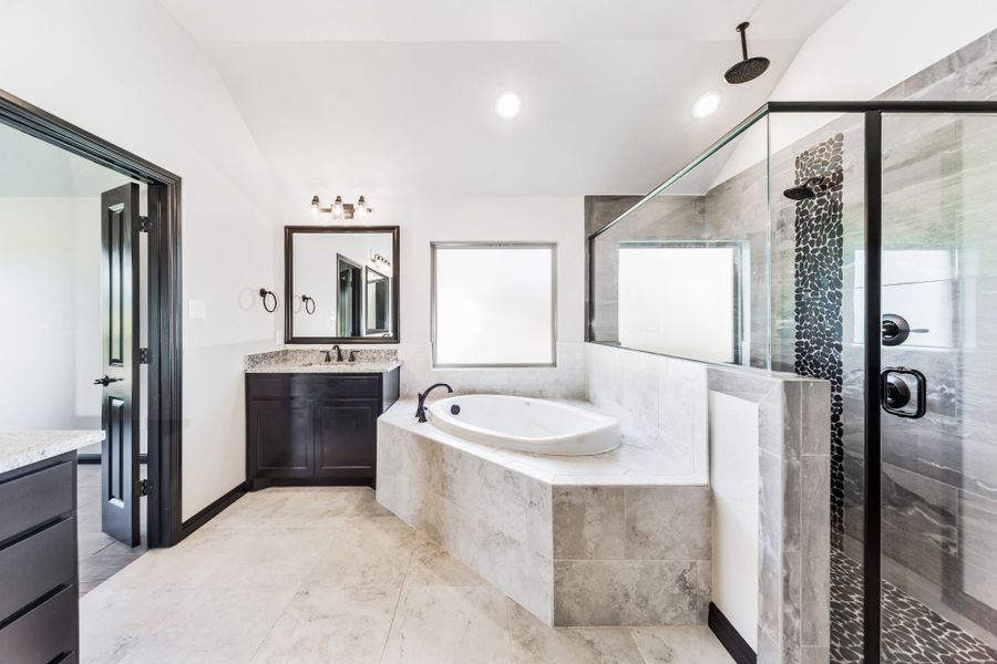 Representative furnished interior of a home built from the The Bennett by Doug Parr Custom Homes in Kessler Farms, Brock (Image 10).