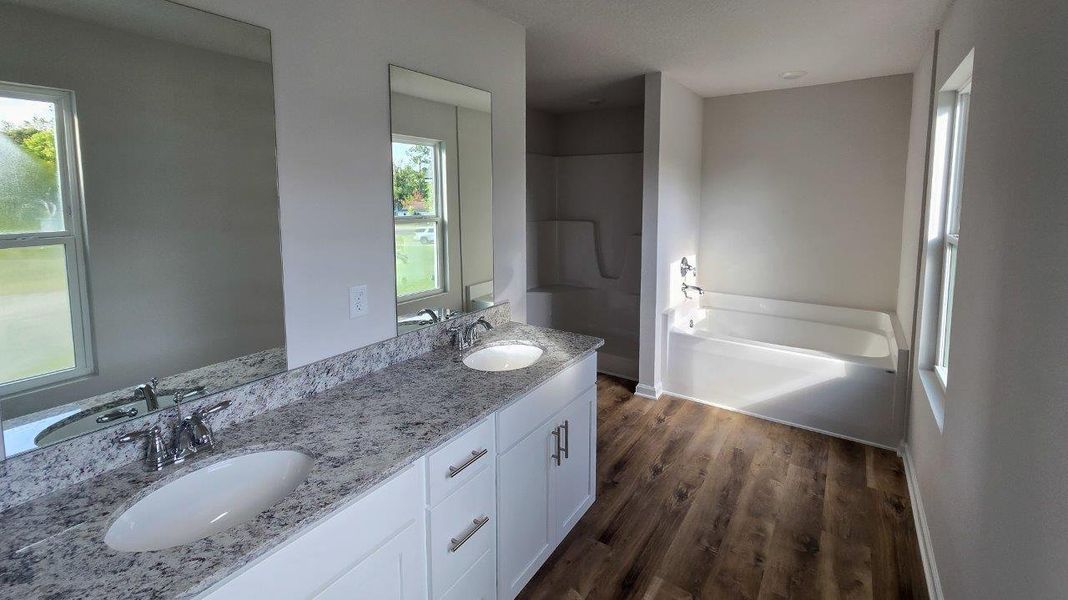 Furnished interior view inside a new home in Fallschase, Tallahassee (Image 4).