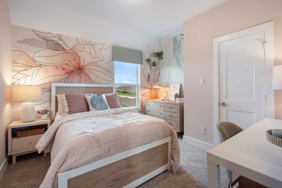 Furnished interior view inside a new home in Emory Glen, Magnolia (Image 16).