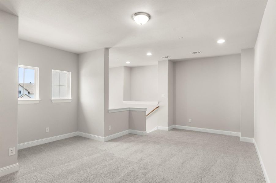 Spacious, unfurnished interior of a new home in Cross Creek, Cedar Park (Image 22).