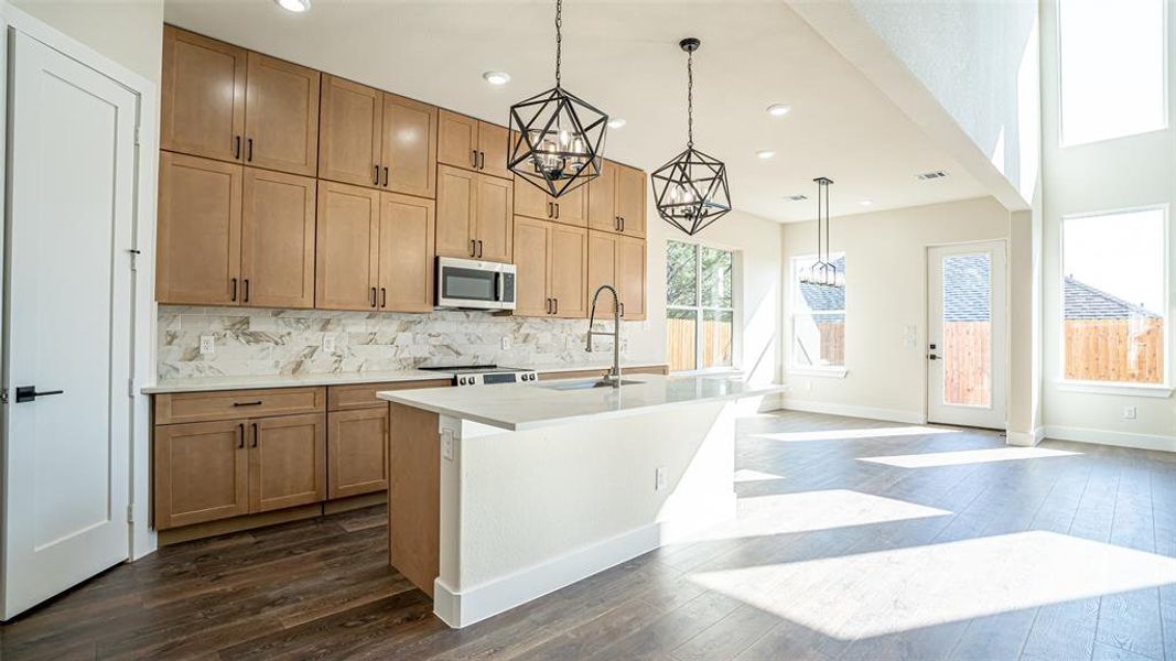 Furnished interior view inside a new home in , Granbury (Image 7).