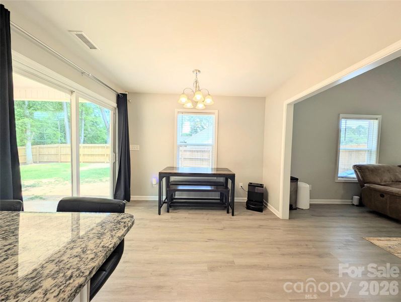 Furnished interior view inside a new home in , Clover (Image 5).