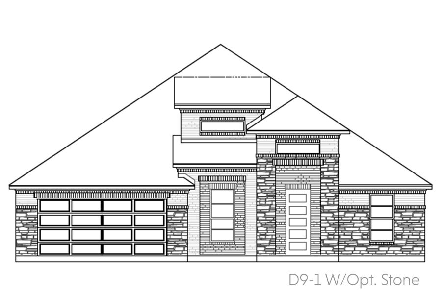 Richmond D9-1 W/Stone Opt. - Front Entry