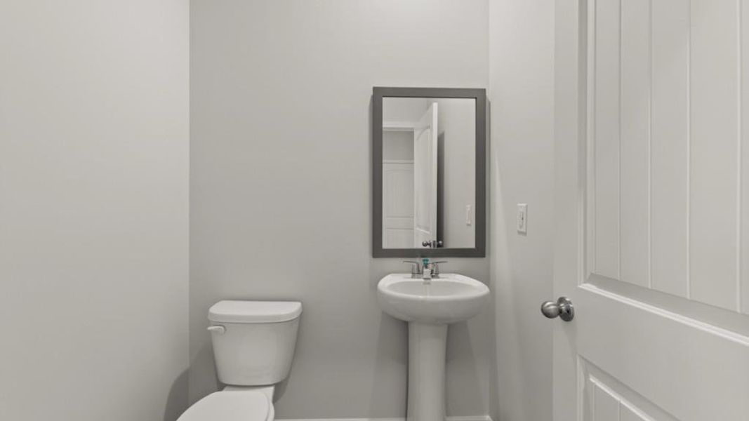 Furnished interior view inside a new home in Northwoods at Mirror Lake, Villa Rica (Image 5).