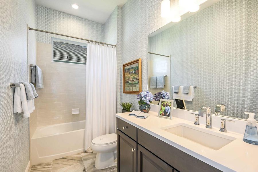 Furnished interior view inside a new home in Palm Grove, Lakewood Ranch (Image 5).