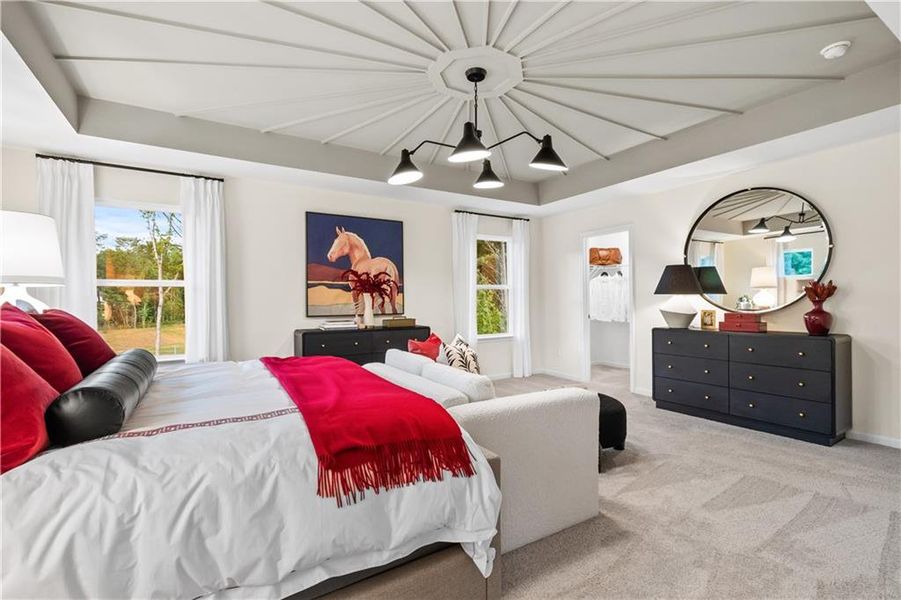 Furnished interior view inside a new home in Hamilton Lakes, Lawrenceville (Image 49).