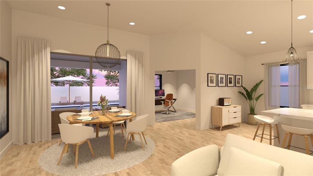 Furnished interior view inside a new home in , Palm Bay (Image 15).