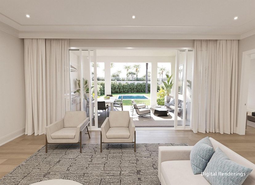 Furnished interior view inside a new home in Caretta, Juno Beach (Image 14).