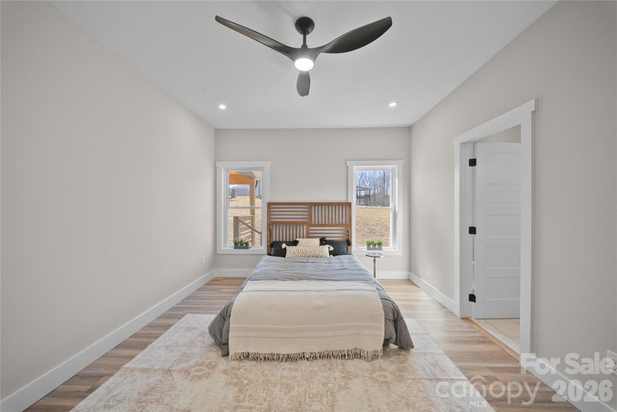Furnished interior view inside a new home in , Asheville (Image 15).