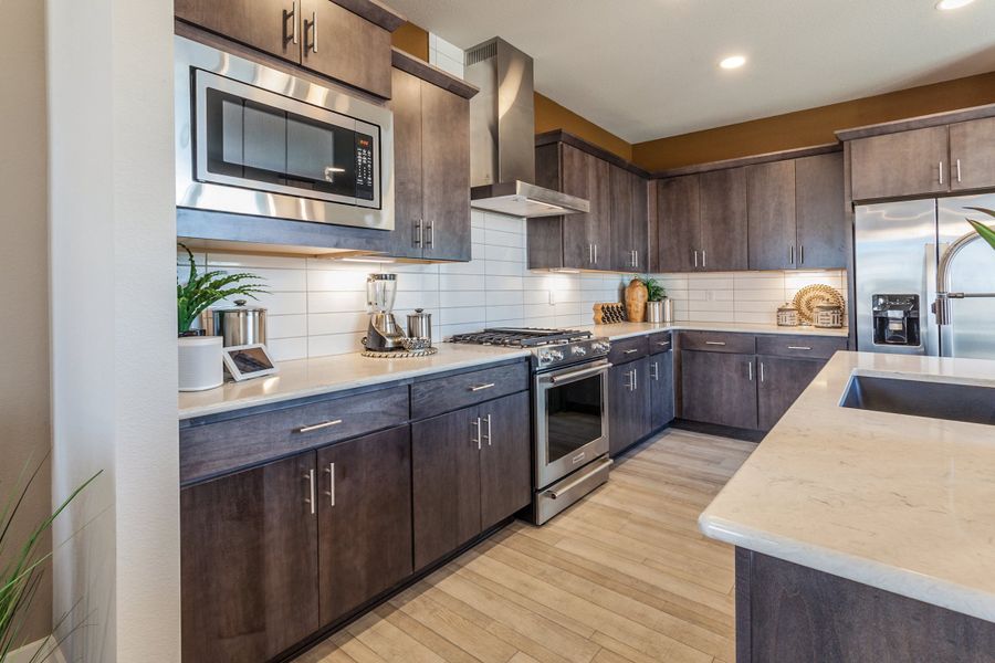 Representative furnished interior of a home built from the Galileo by Hartford Homes in Trailside, Timnath (Image 8).