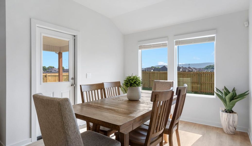 Representative furnished interior of a home built from the Huntsville by D.R. Horton in The Islands, Beech Island (Image 14).