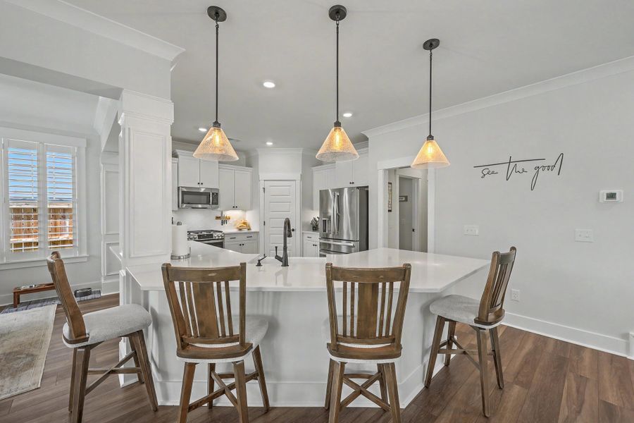 Furnished interior view inside a new home in , Johns Island (Image 41).