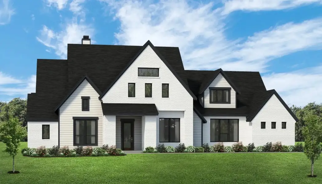 Representative exterior photo of a completed home built from the The Carley by Elmwood Custom Homes in Byrum Ranch, Maypearl, TX (Image 4).