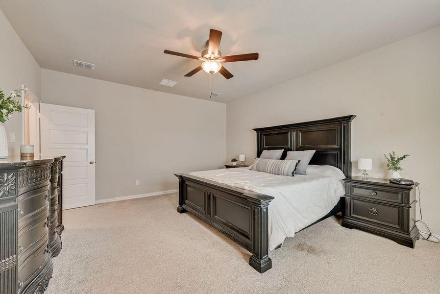 Furnished interior view inside a new home in , Flower Mound (Image 6).