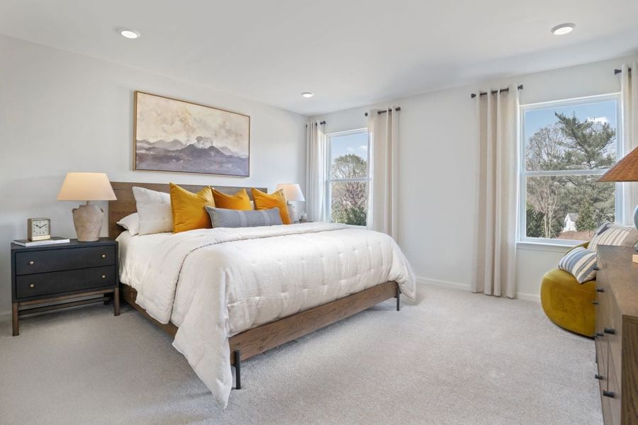 Representative furnished interior of a home built from the 1602 Modeled by KB Home in Wellington Pointe Executive, Monroe (Image 8).