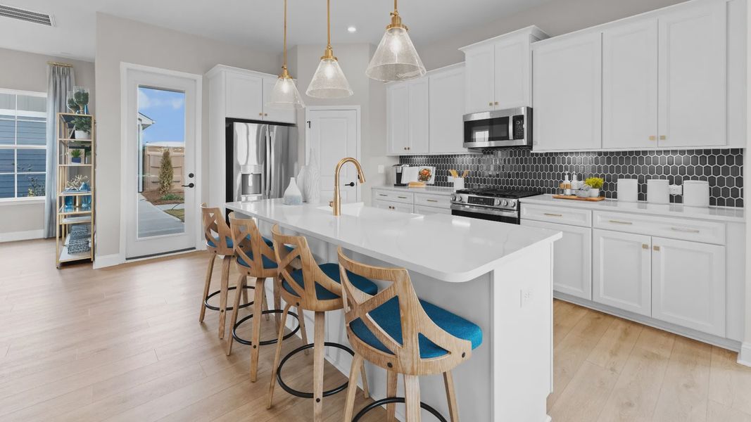 The Brockton Plan by DRB homes in Pineville, NC - Kitchen The Brockton Plan by DRB homes in Pineville, NC - Kitchen