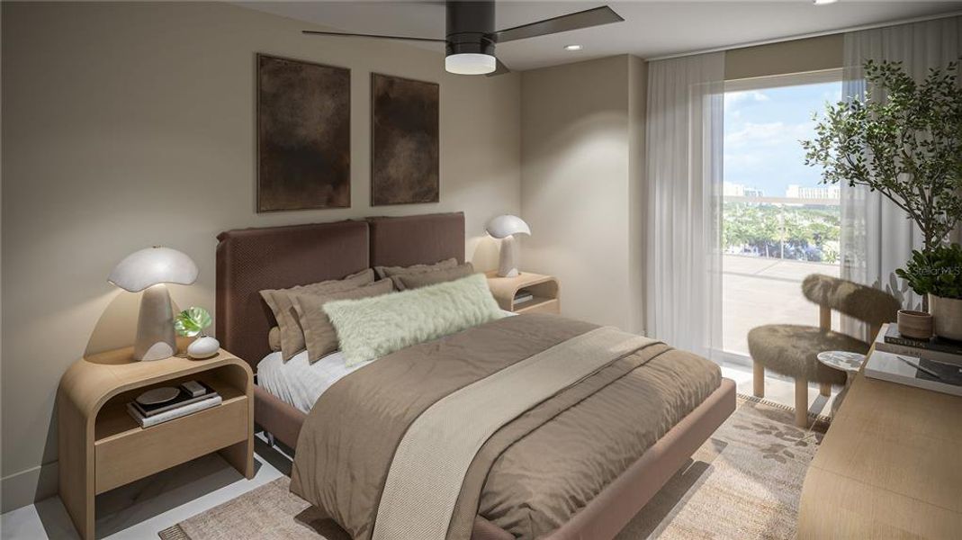 Furnished interior view inside a new home in , Sarasota (Image 7).