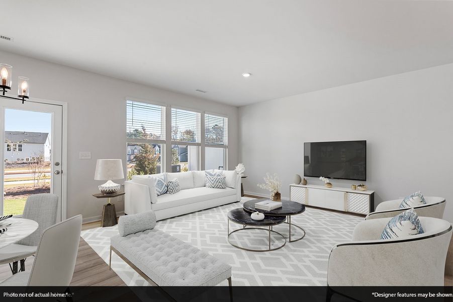 Furnished interior view inside a new home in Pineland Preserve, Summerville (Image 8).