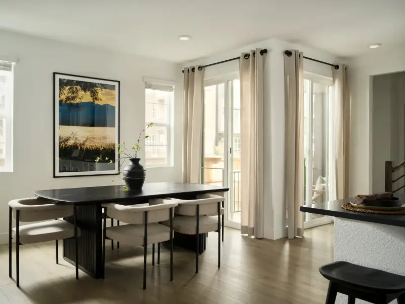 Furnished interior view inside a new home in Uplands, Westminster (Image 6).