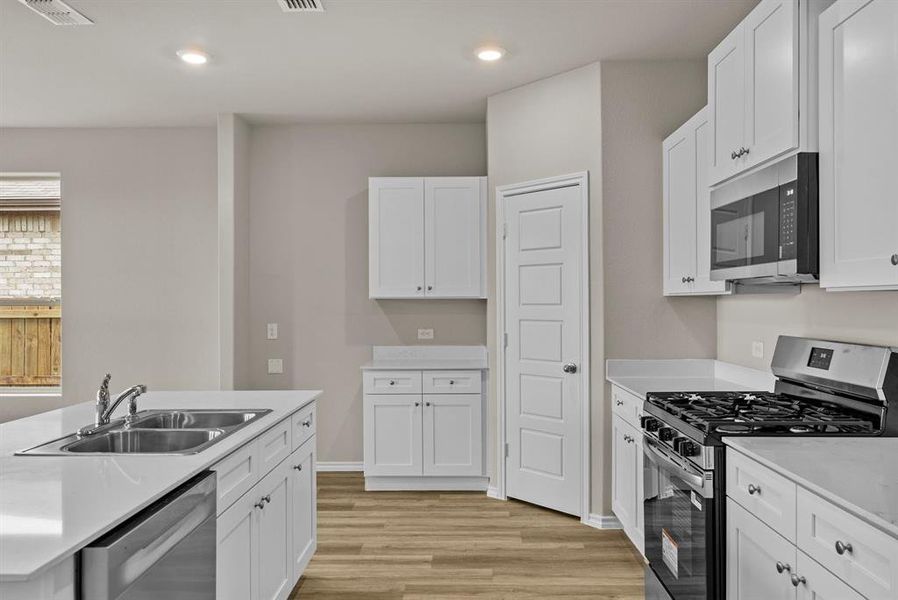 Furnished interior view inside a new home in Terra Trace, Fort Worth (Image 6).