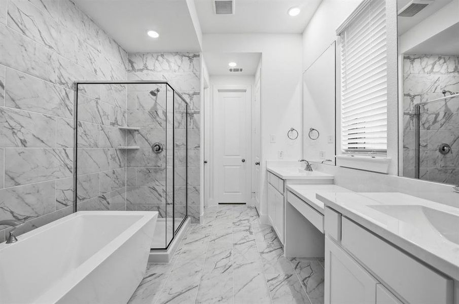 Furnished interior view inside a new home in Wildridge, Oak Point (Image 9).