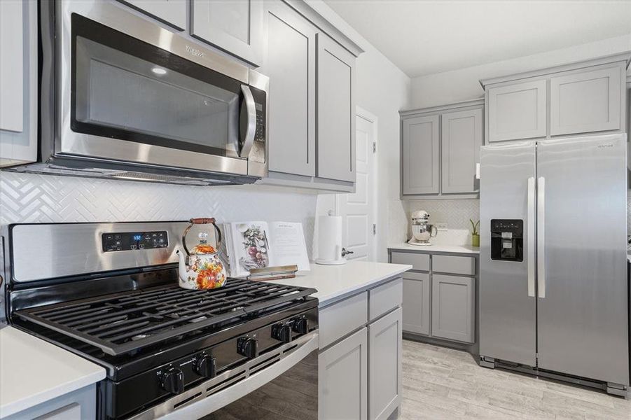 Furnished interior view inside a new home in Sandstone Estates, Granbury (Image 16).