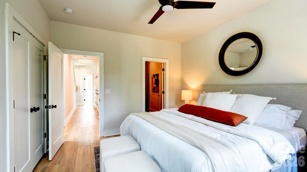 Furnished interior view inside a new home in , Charlotte (Image 12).