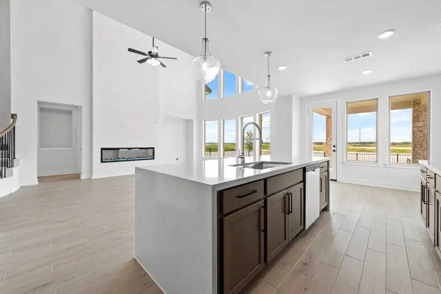 Furnished interior view inside a new home in Flora - 60', Hutto (Image 10). Furnished interior view inside a new home in Flora - 60', Hutto (Image 10).