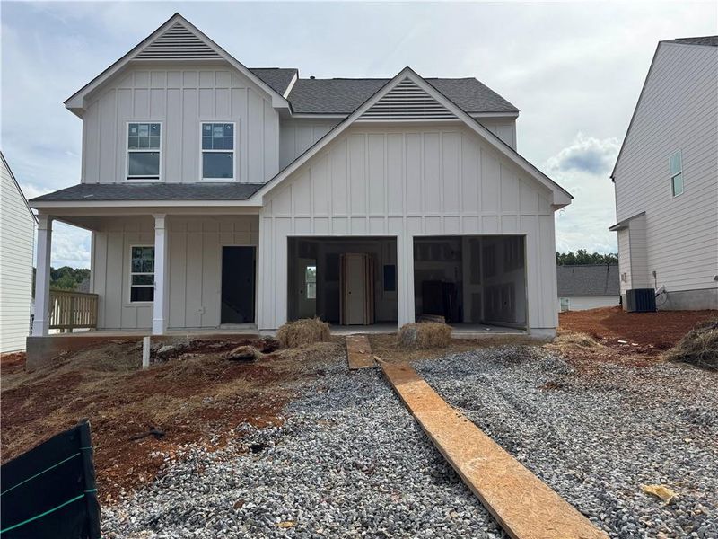 In-progress construction of a new home in The Reserve at Willow Oaks, Canton, GA (Image 8).