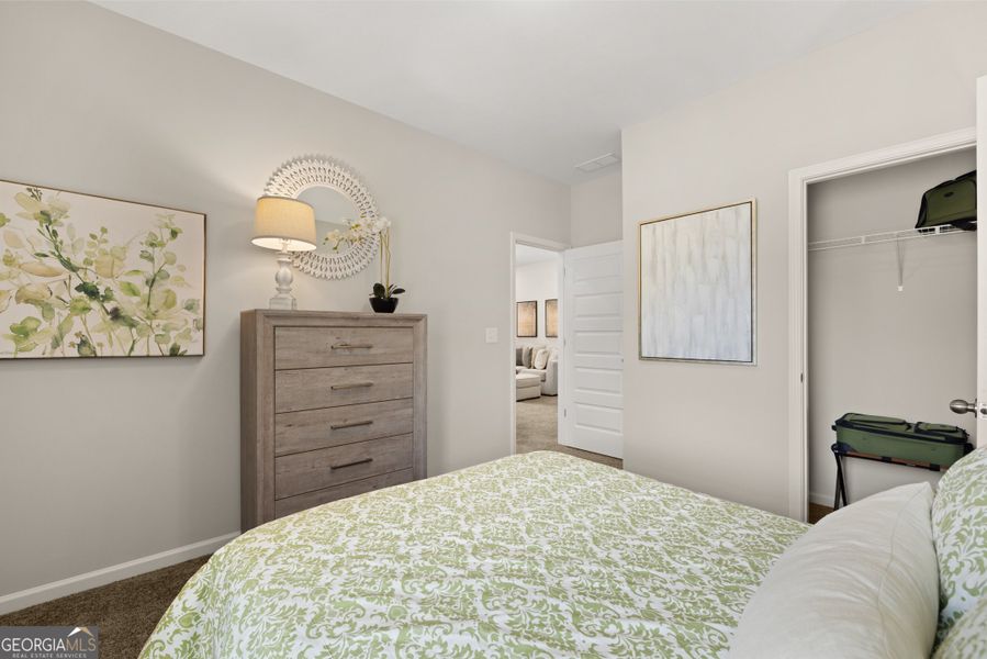 Furnished interior view inside a new home in Trellis Park, Hampton (Image 37).