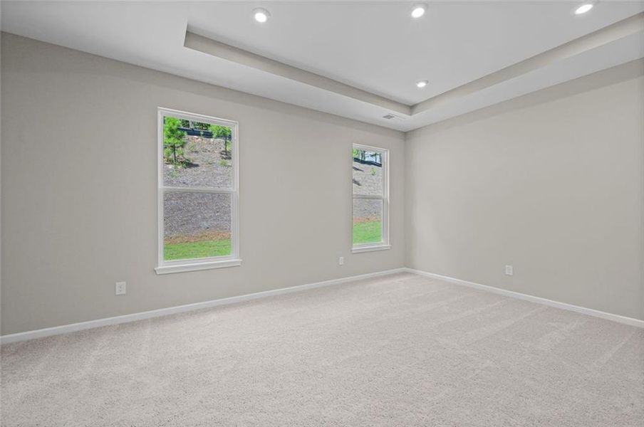 Spacious, unfurnished interior of a new home in Easton Park, Dallas (Image 31).
