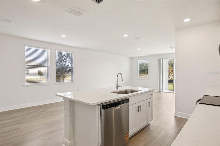 Furnished interior view inside a new home in The Reserve at Hammock Oaks - Classic Series, Lady Lake (Image 7).