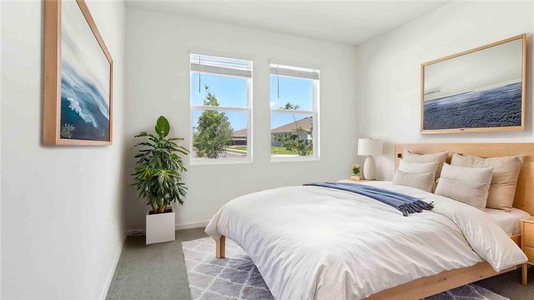 Furnished interior view inside a new home in Briarwood, Alachua (Image 5). Furnished interior view inside a new home in Briarwood, Alachua (Image 5).