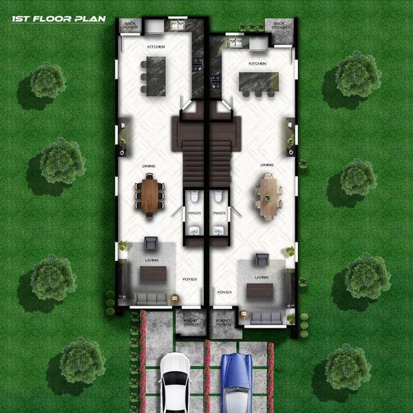 2D floor plan layout of this home in , Houston, TX (Image 5).