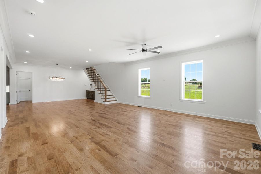 Spacious, unfurnished interior of a new home in , Monroe (Image 21).