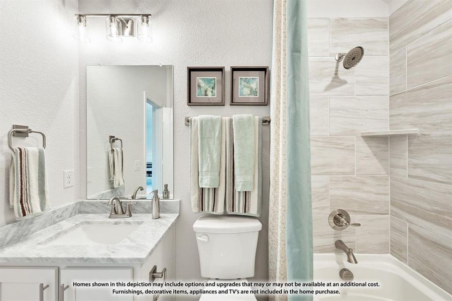 Furnished interior view inside a new home in North Grove, Waxahachie (Image 30).