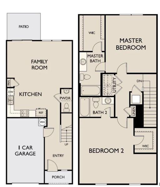 2D floor plan layout of this home in , Summerville, SC (Image 2). 2D floor plan layout of this home in , Summerville, SC (Image 2).