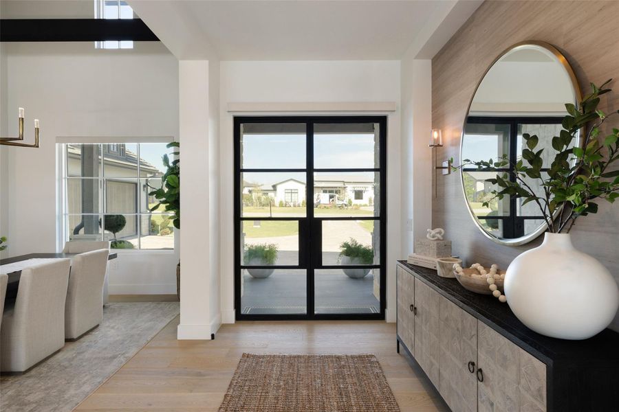 Furnished interior view inside a new home in , Austin (Image 17).
