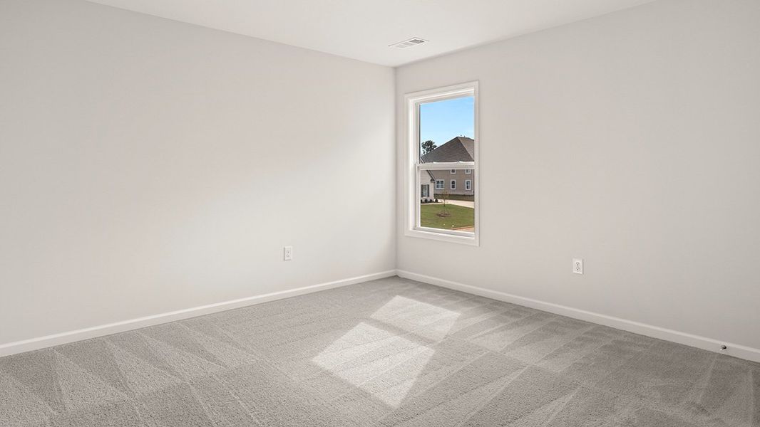 Representative unfurnished interior of a home built from the BELLVIEW by D.R. Horton in Hamptons at Riverwood South, Dallas (Image 24).