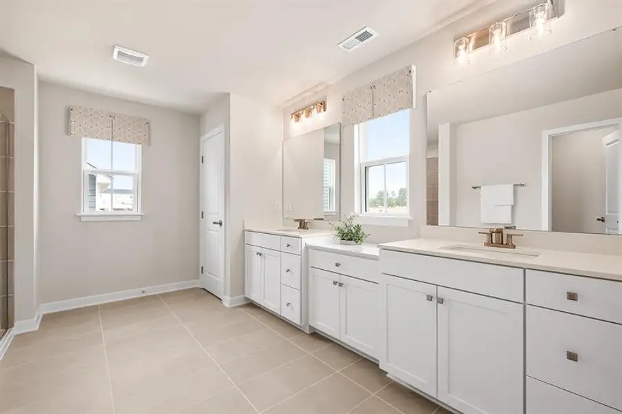 Representative furnished interior of a home built from the York by Ryan Homes in Linden Park, Moore (Image 12). Representative furnished interior of a home built from the York by Ryan Homes in Linden Park, Moore (Image 12).