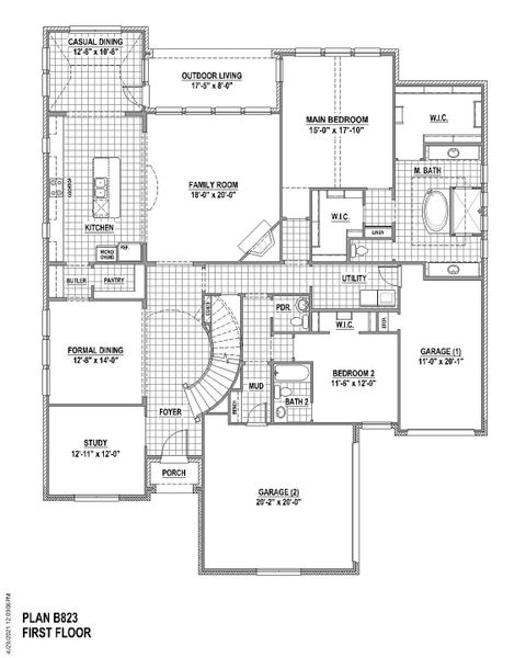 Plan 823 1st Floor