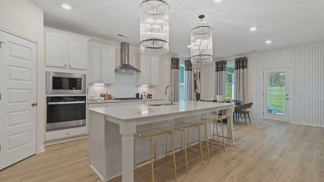Furnished interior view inside a new home in Copperfield, Locust Grove (Image 15).