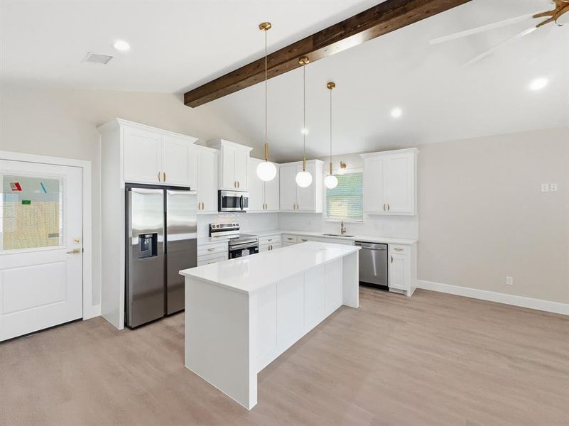 Furnished interior view inside a new home in , Granbury (Image 7).