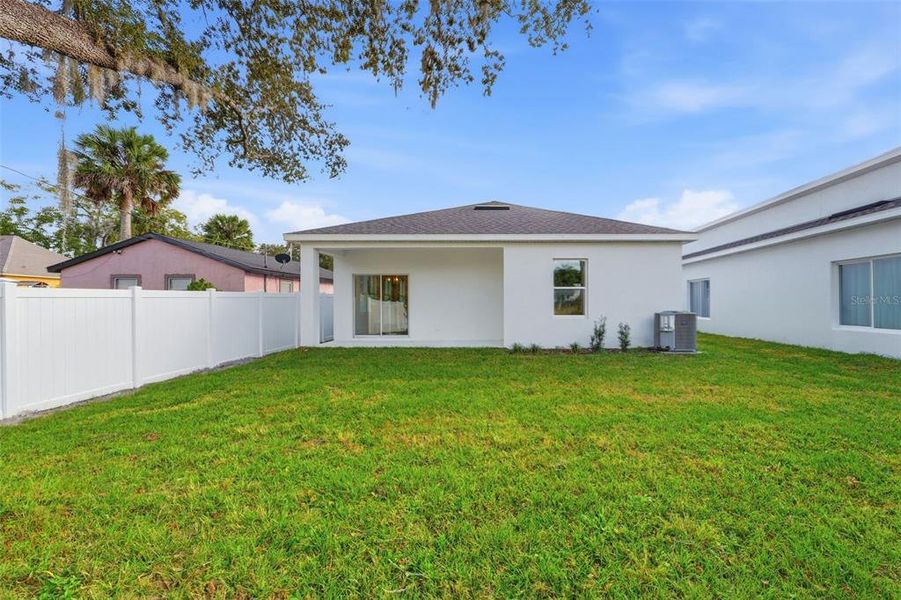 Exterior details and patio area of a home in , Sanford (Image 4).