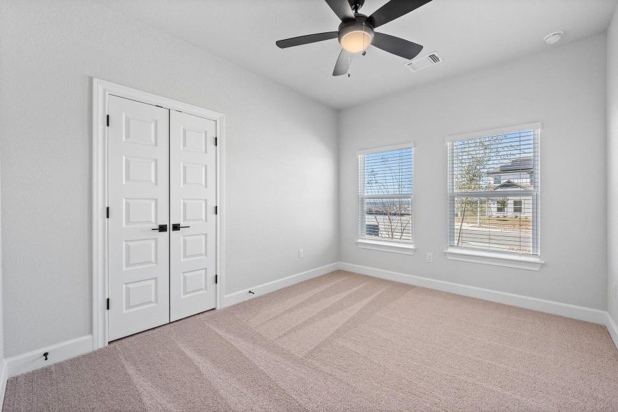 Enjoy the added space of a fourth bedroom. This space can be transformed to a guest room, your home office, a playroom for the kids, separate sitting area or a place to get in your exercise; the options are endless!