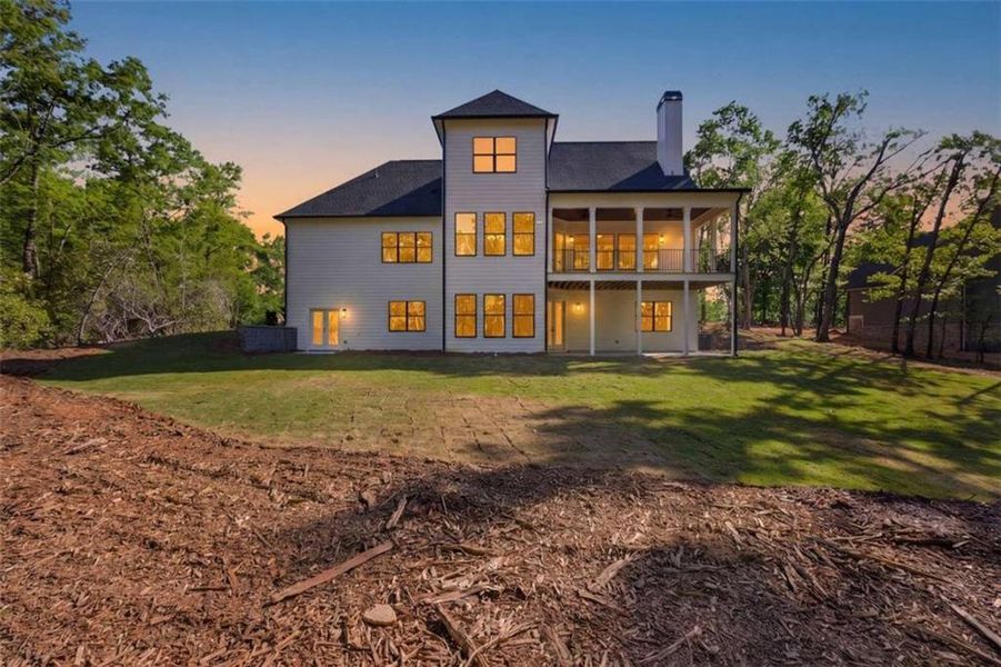 Exterior details and patio area of a home in , Clarkesville (Image 30).
