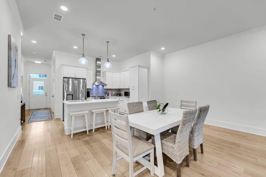 Furnished interior view inside a new home in , Johns Island (Image 8).
