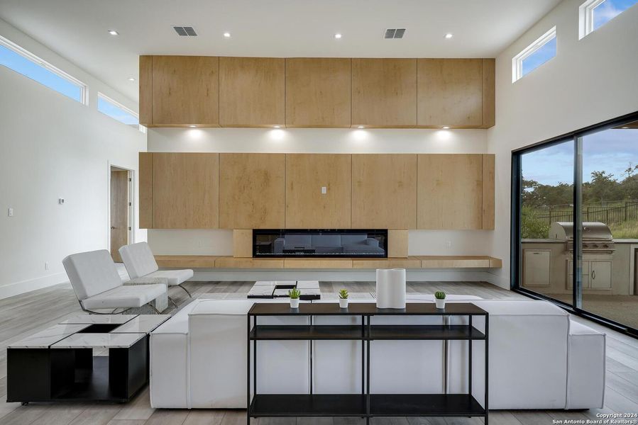 Furnished interior view inside a new home in , San Antonio (Image 42).